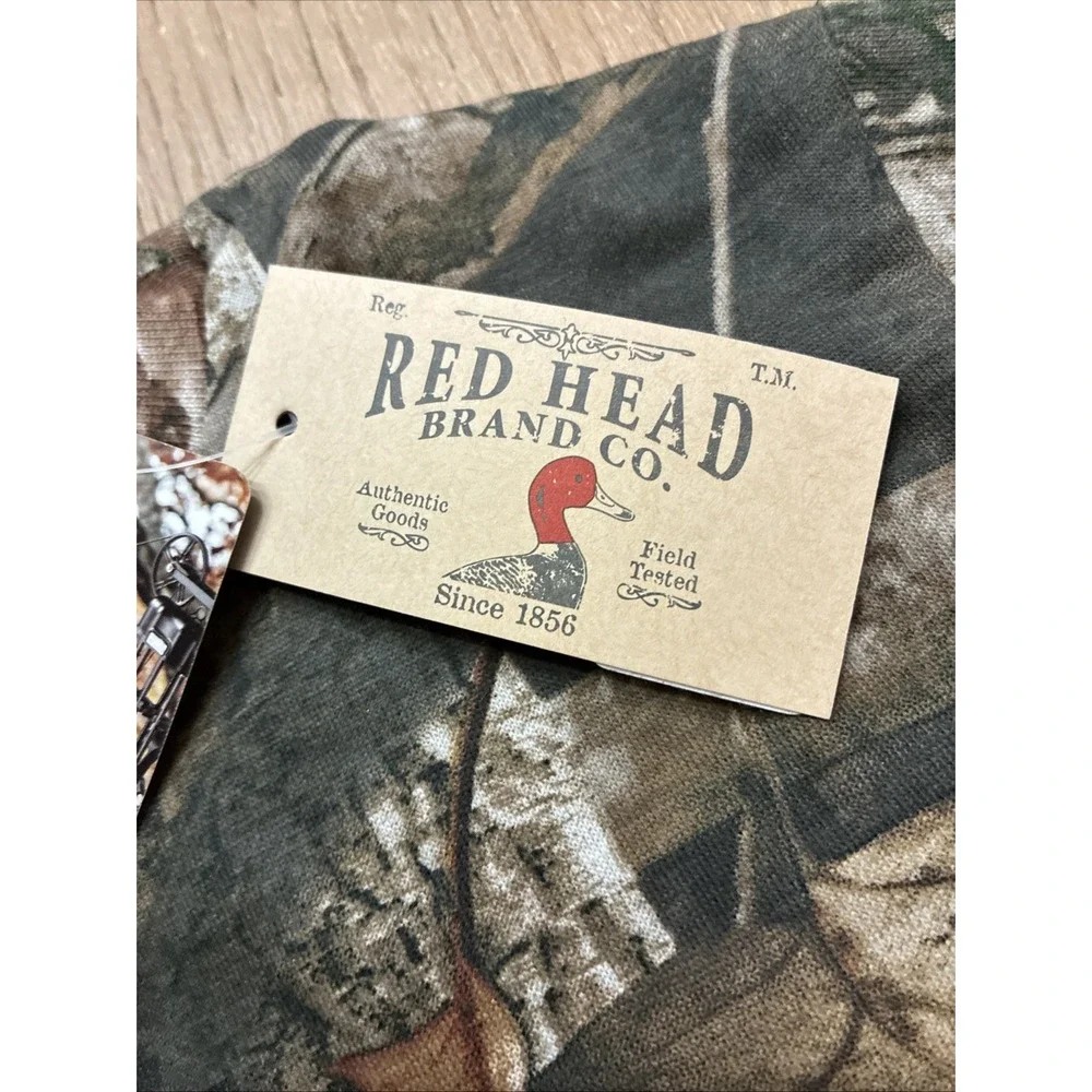 Red Head T-Shirt Long Sleeve Camo Kana True Timber Youth M Lot Of 2 NWT Bass Pro